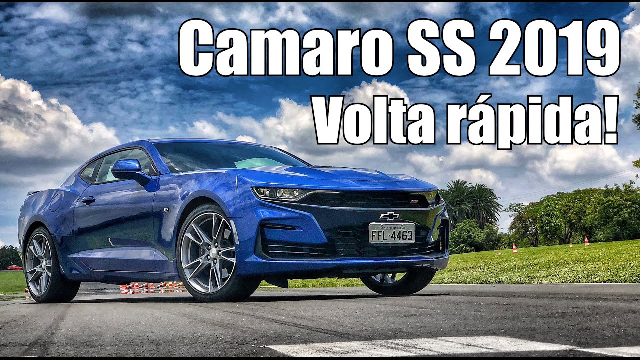 Chevrolet Camaro SS 2019 volta r&aacute;pida - Falando de Carro