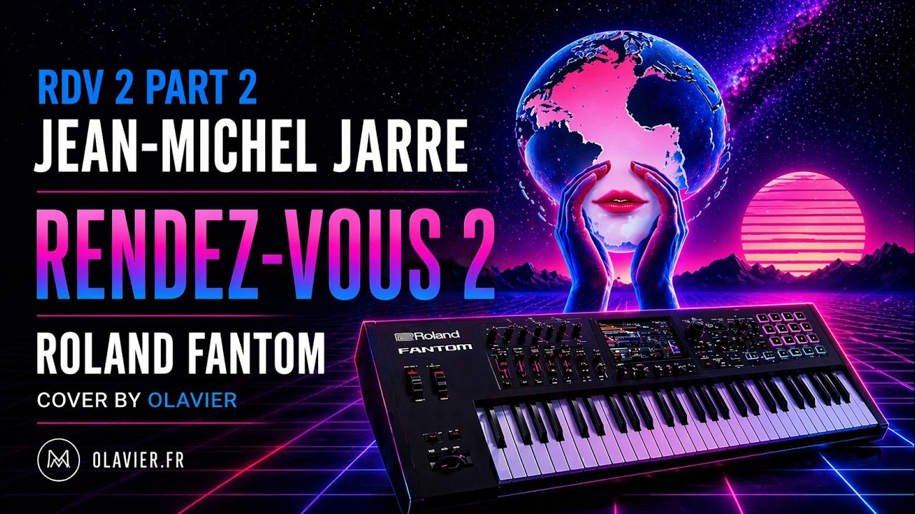 JM JARRE - RENDEZ-VOUS 2 (Roland Fantom Cover by Olavier)