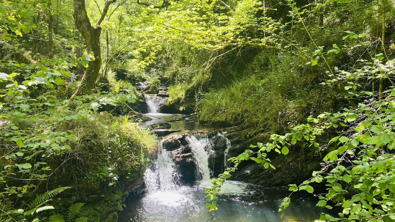4K | Cascadas de Lamiña, una ruta espectacular 😍 | Parque Natural Saja-Besaya | Cantabria infinita