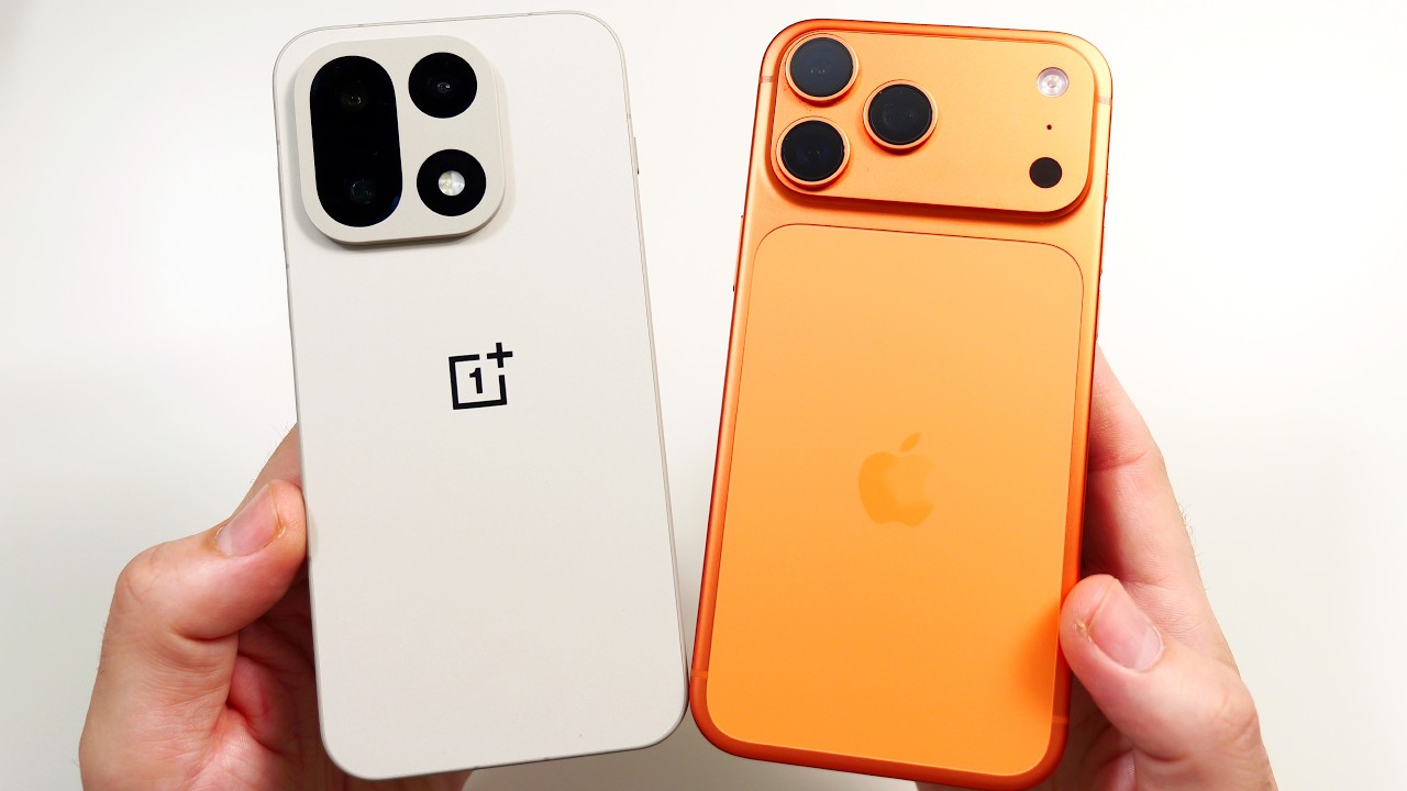 OnePlus 15 vs iPhone 17 Pro Max Long Term Honest Review