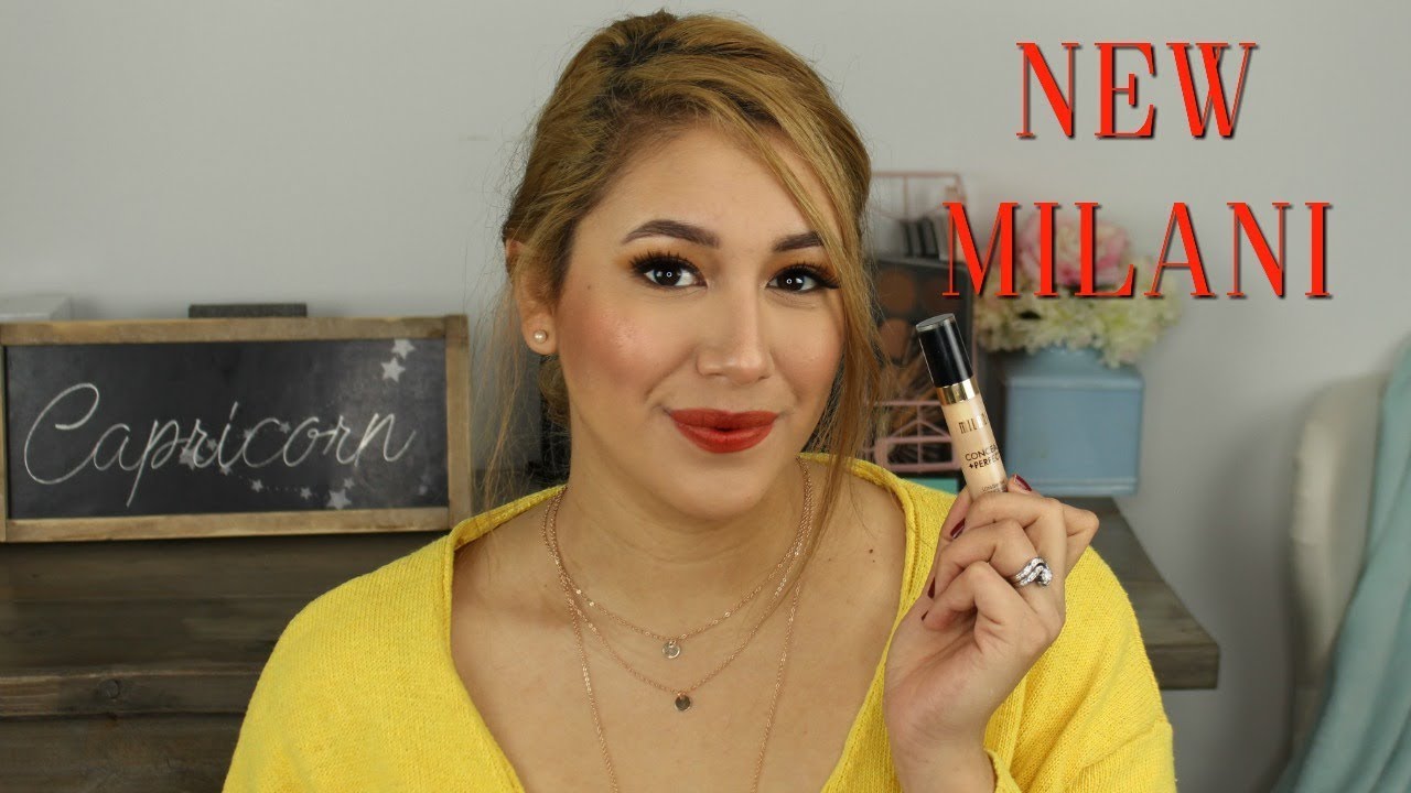 NEW MILANI CONCEAL & PERFECT CONCEALER Review & Wear Test