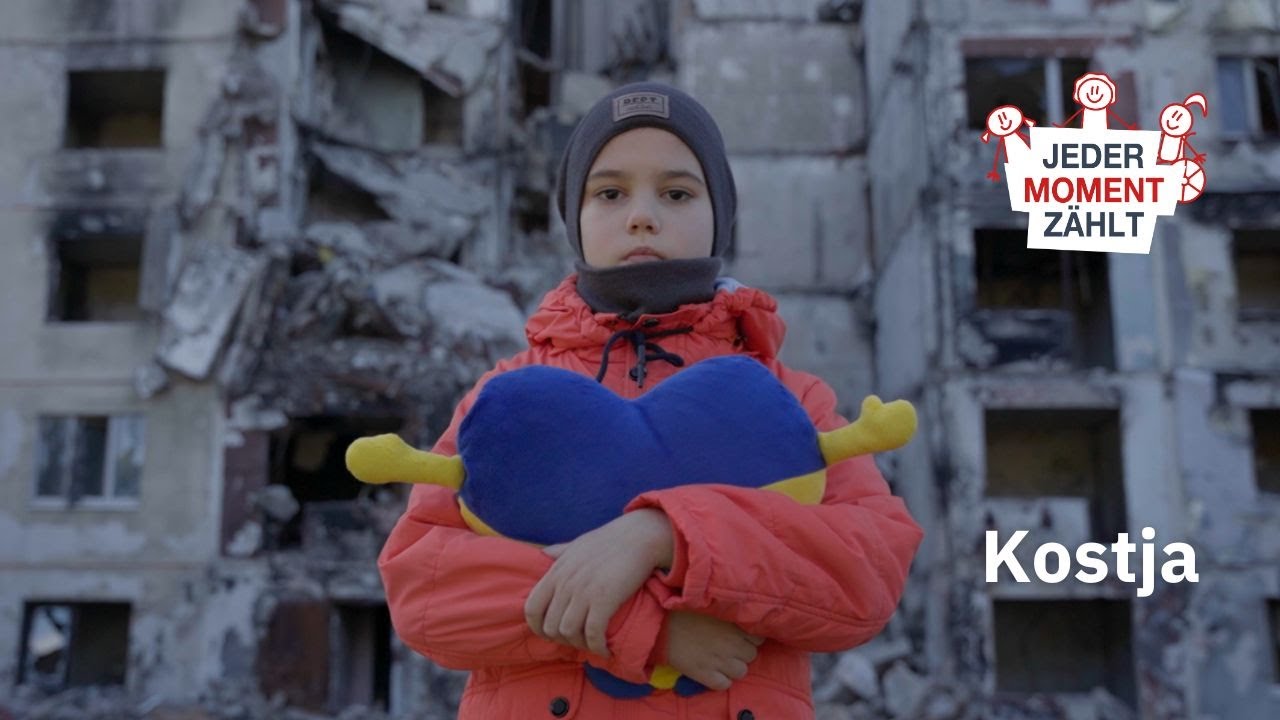Wir helfen von Krieg betroffenen Kindern in der Ukraine. #EinfachKindSein