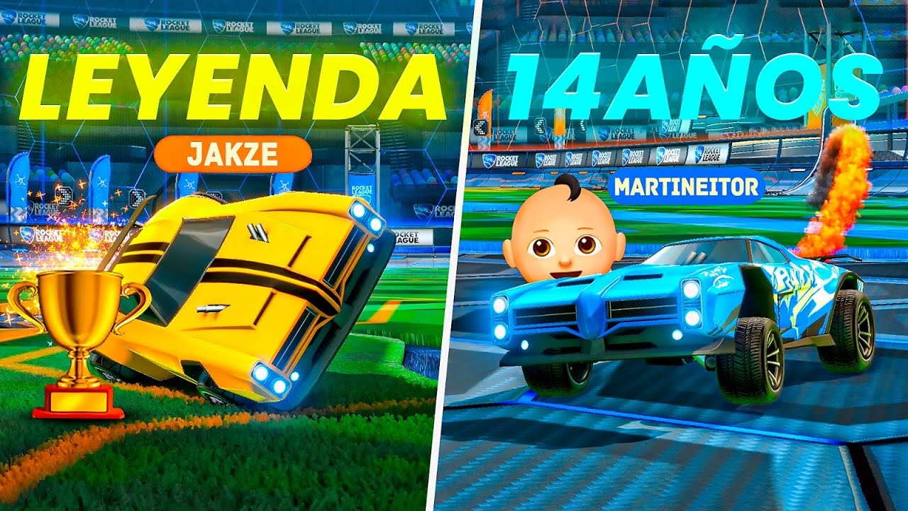 JAKZE VS MARTINEITOR 🏆 EL JOVEN QUE RET&Oacute; AL CAMPE&Oacute;N DE FREESTYLE 1vs1 DE ROCKET LEAGUE