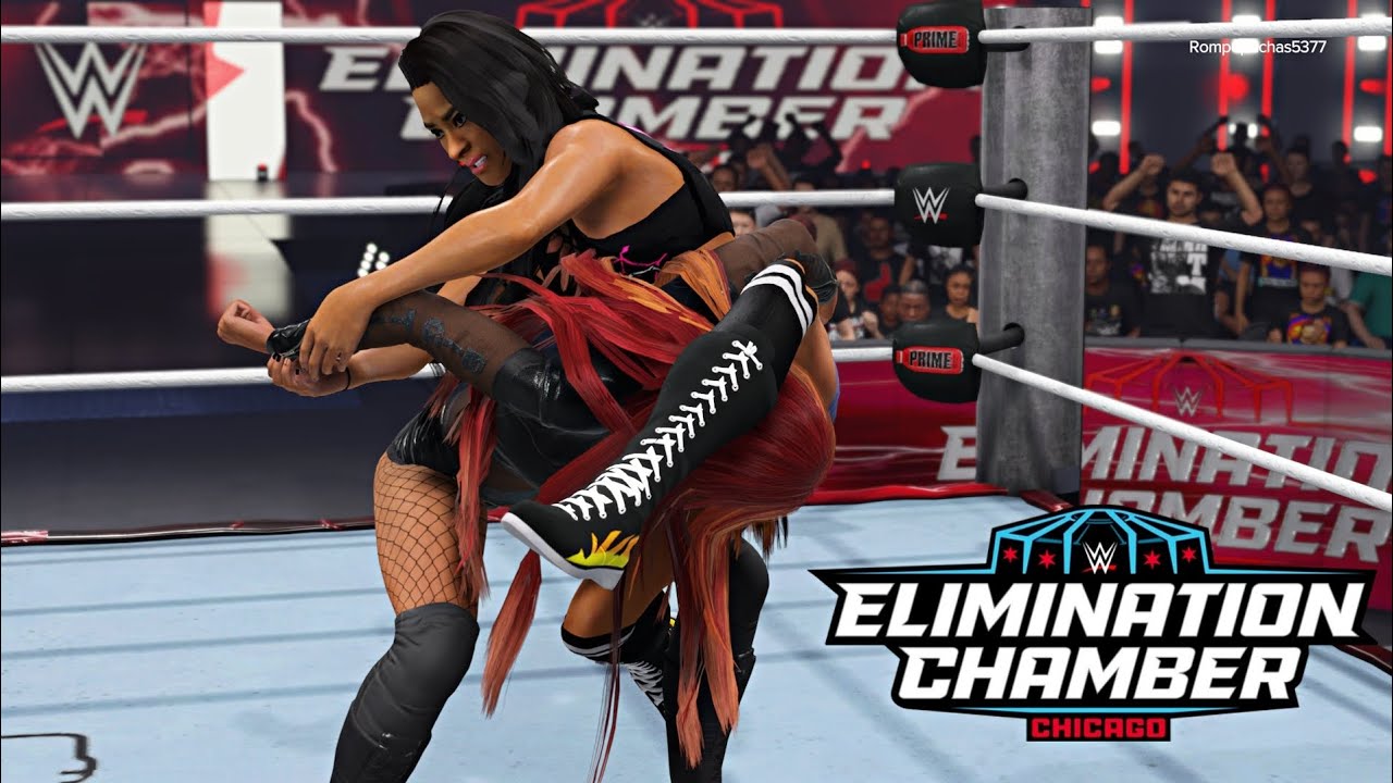 WWE ELIMINATION CHAMBER 2026 AJ Lee vs Becky Lynch | Women's Intercontinental Championship |WWE 2K24