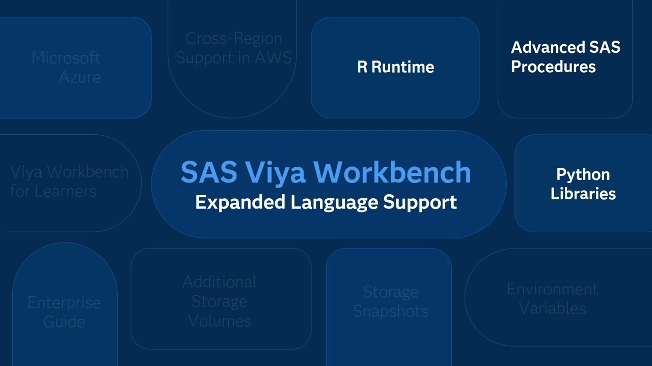 What&rsquo;s New With SAS Viya Workbench