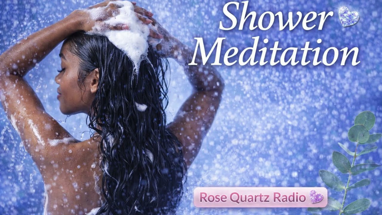 Listen as you Shower| Guided Meditation | Cleansing + Calm + Divine Reset | Heal | Energy Cleanse💧🌿✨