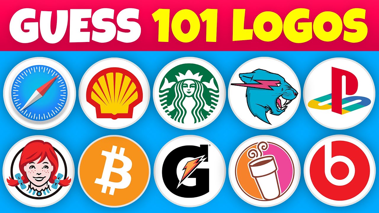 Guess the Logo in 4 Seconds! | 101 Logos | Logo Quiz
