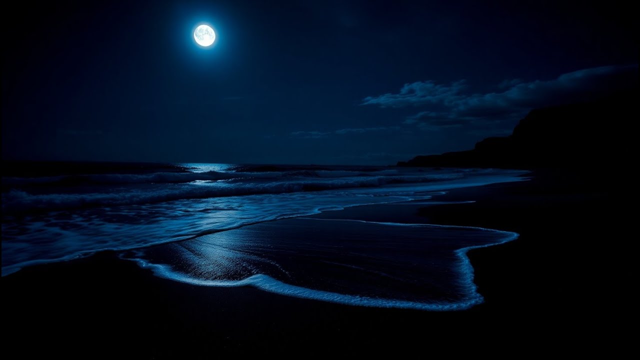 8 Hours Nonstop Ocean Sounds –Find True Rest with White Noise Sleep Therapy for Stress and Calm Mind
