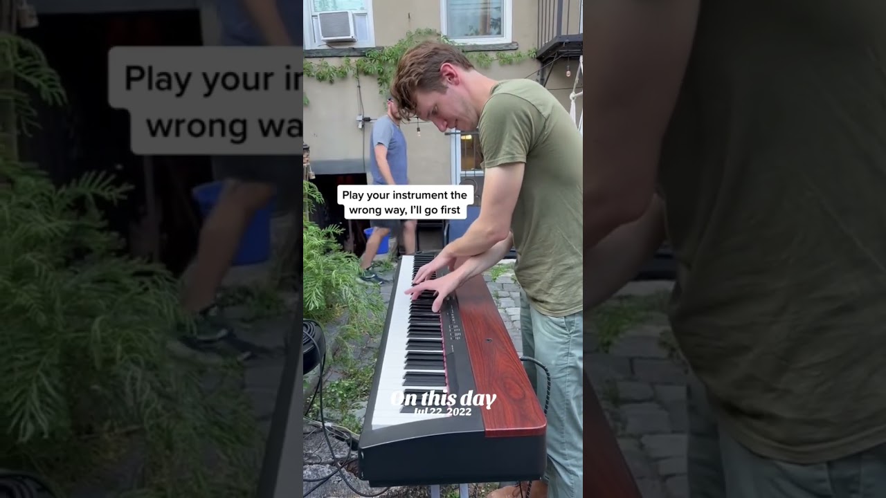 From the Archives 🎹🔄 #piano #indie #band