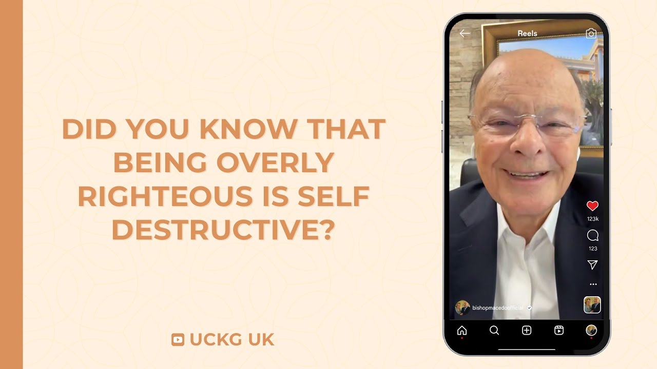 Did You Know That Being Overly Righteous Is Self-Destructive?