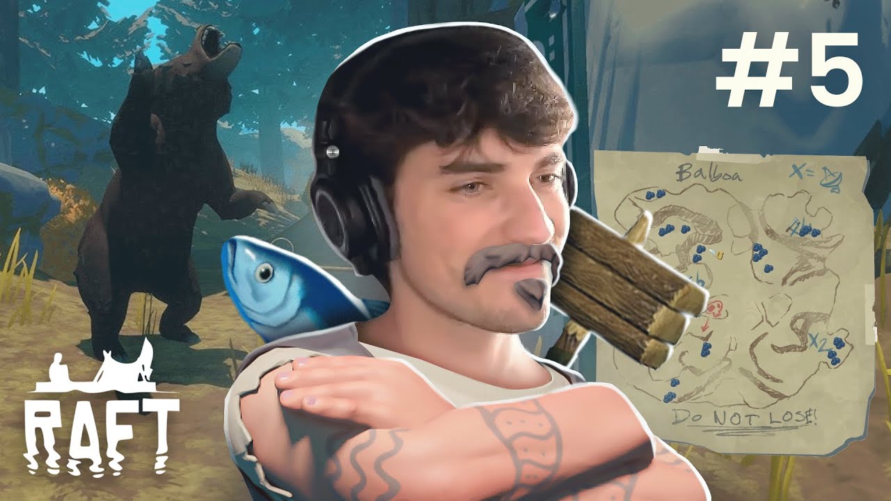 ENCONTRAMOS UMA ILHA ENORME! | Raft #5
