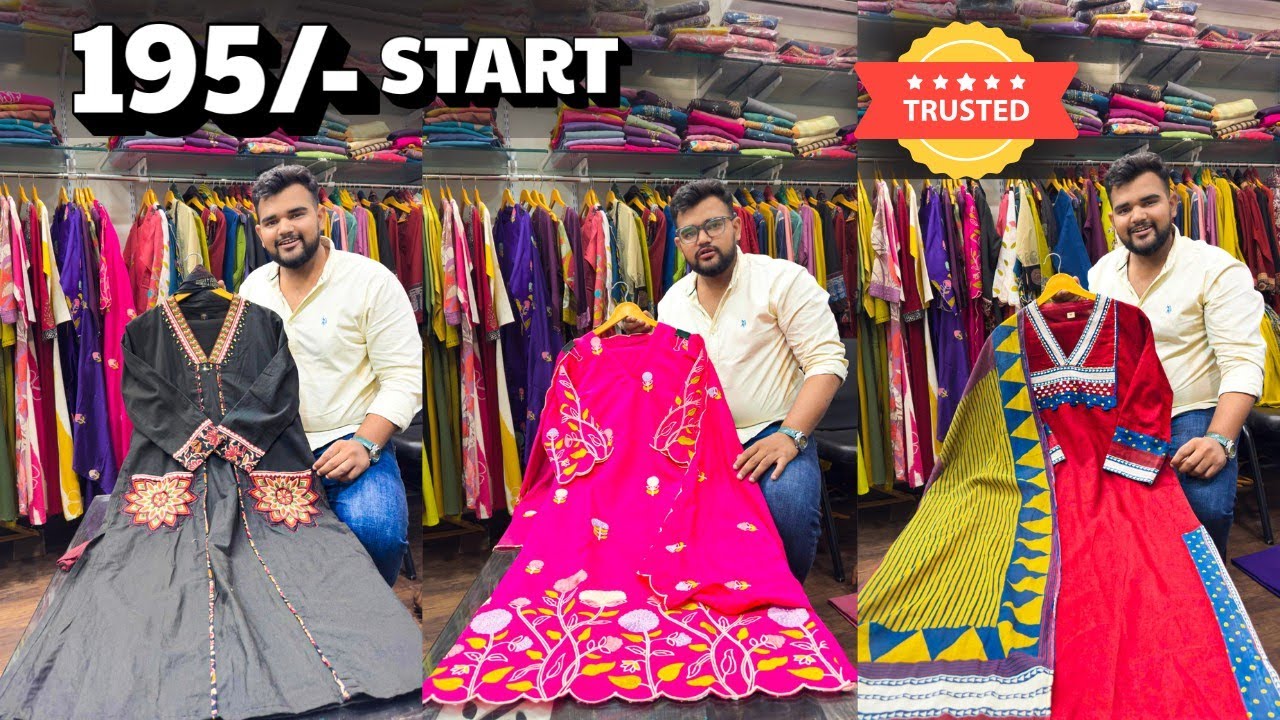 यहाँ बुटीक कुर्तिया मिलती है, designer kurtis for boutique on wholesale, ahmedabad market