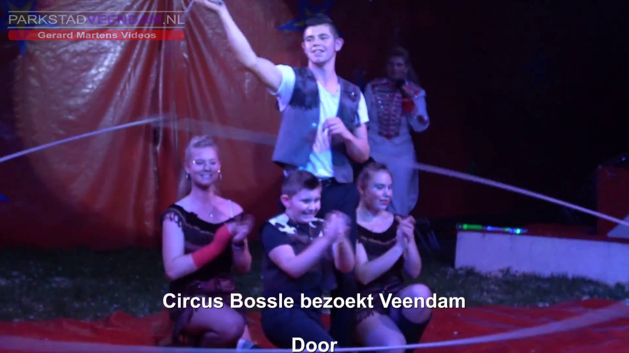 Circus Bossle bezoekt Veendam