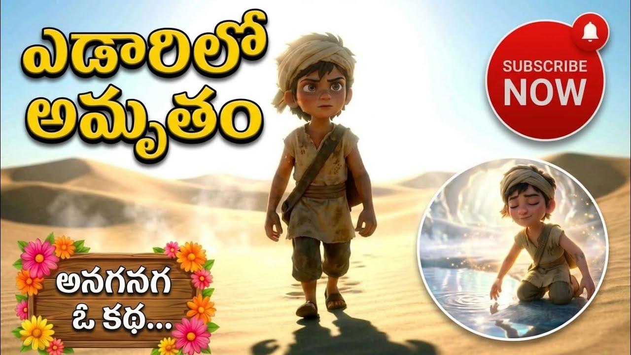 నీటి స్వప్నం: ఆరవ్ సాహసం 🏜️ | Life Lesson | Water Conservation | Save Water |Motivational Story