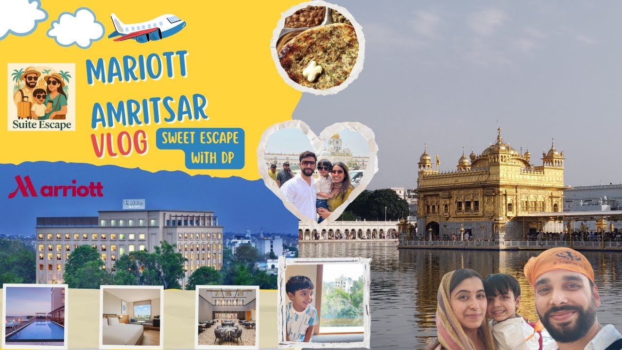 Luxury Marriott Amritsar Stay & City Vlog | Suite Spot Episode 2