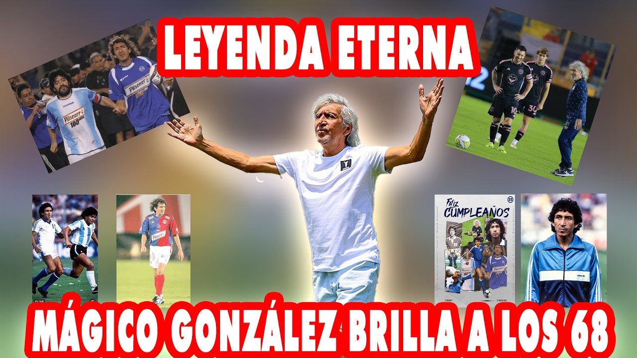 📢Leyenda eterna: homenaje a Mágico González con Jorge Ramos y su banda por sus 68 años