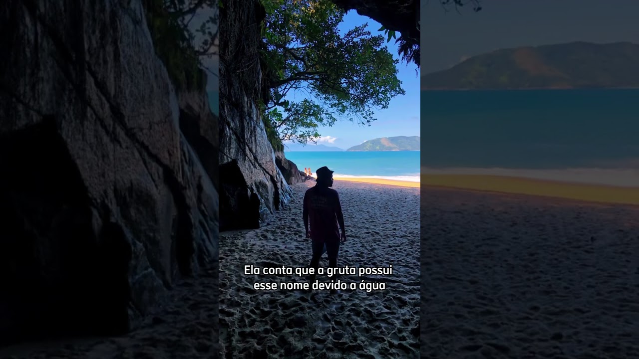 Gruta que Chora - Praia da Sununga, UBATUBA.