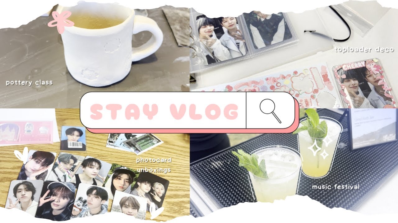 [STAY VLOG | 스테이브이로그] ⊹₊｡ꕤ˚₊⊹ just a girl who can't stop buying stray kids photocards