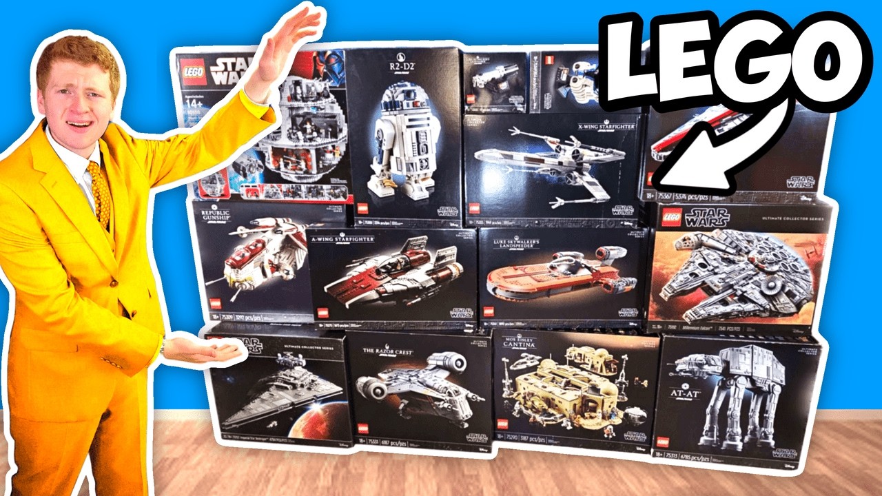 Я построил самые большие наборы LEGO STAR WARS за всю историю...