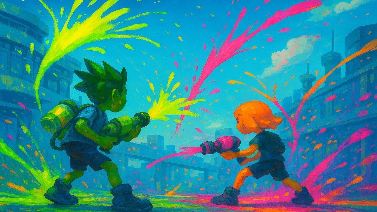 🎨 Welcome to the Splatoon Battle Stream! Hey everyone, welcome in!