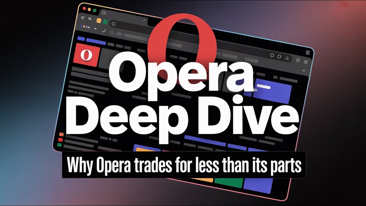 Deep Dive: Why Opera Limited Trades for LESS Than its Parts (OPRA)