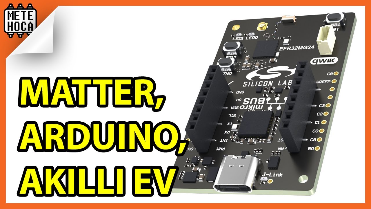 Silicon Labs xG24 Explorer Kit | Matter ile Akıllı Ev Platformu