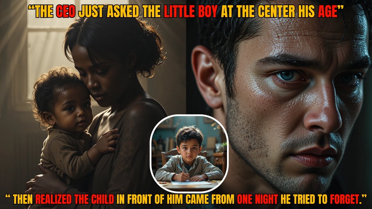 HE ASKED THE BOY’S AGE, THEN REALIZED THE CHILD IN FRONT OF HIM CAME FROM ONE NIGHT HE TRIED TO FORG