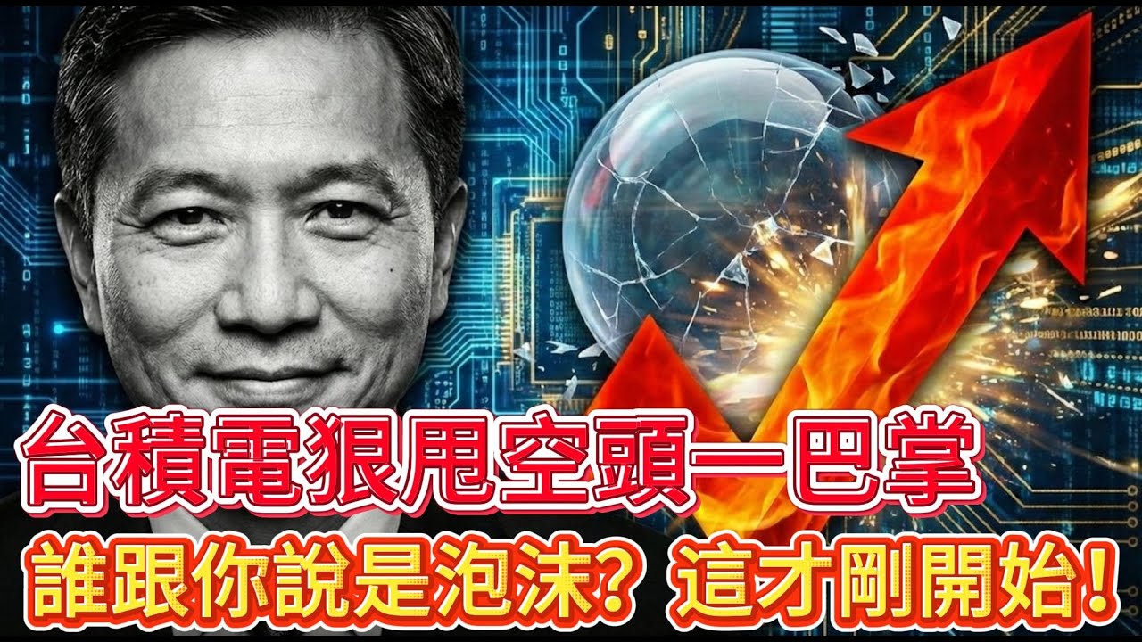 台積電官方預測 2026 年營收將成長近 30%（以美元計），遠超市場預期，確認了 AI 需求並非泡