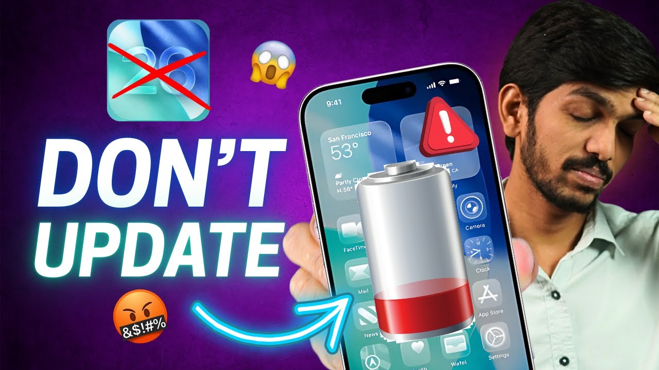Don't Update to iOS 26 - Old & New iPhones iOS 26 Review