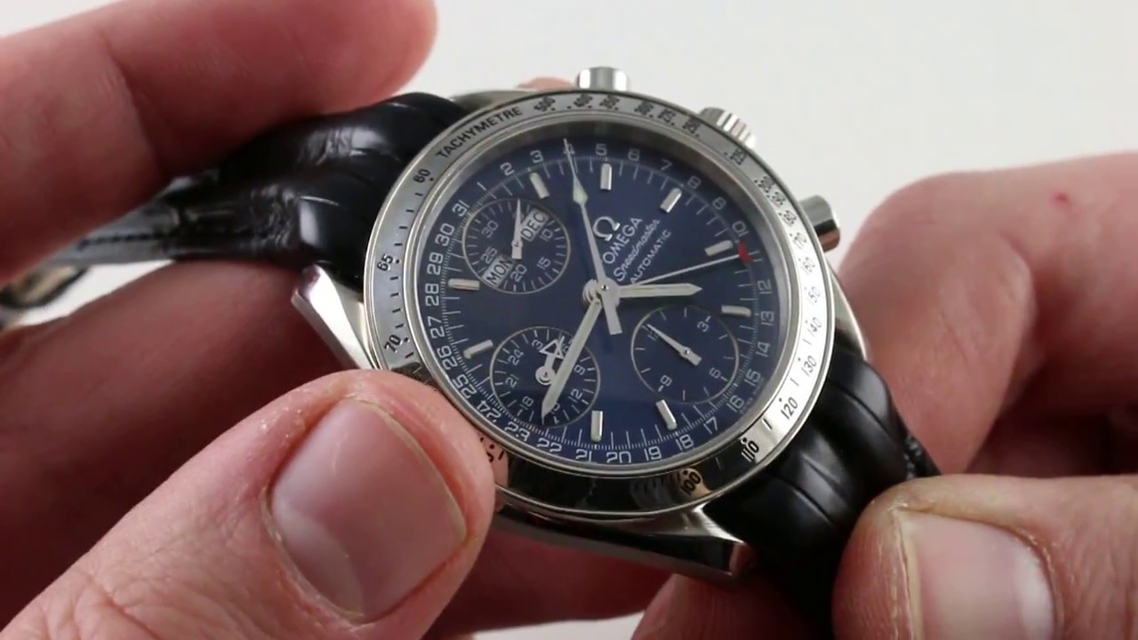 Omega Speedmaster Day-Date 3523.80 Luxury Watch Review