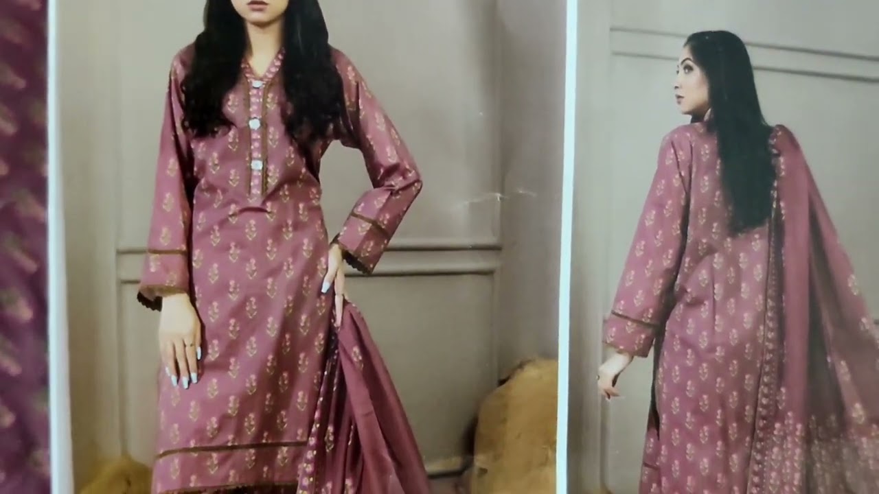 salina by Regalia Identic lawn shirt and trouser