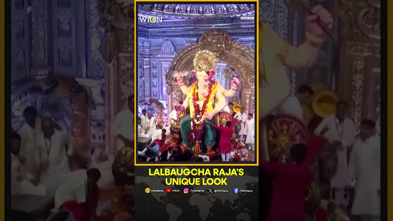 Lalbaugcha Raja: Huge Crowds Gather For Ganesh Chaturthi Aarti In Maharashtra | WION Shorts