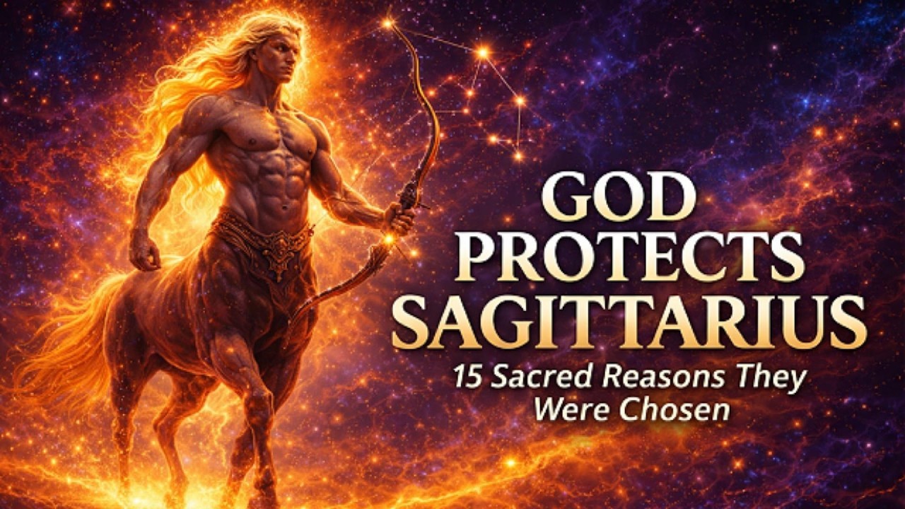 “Why God Keeps Shielding Sagittarius — The 15 Reasons You Were Chosen”
