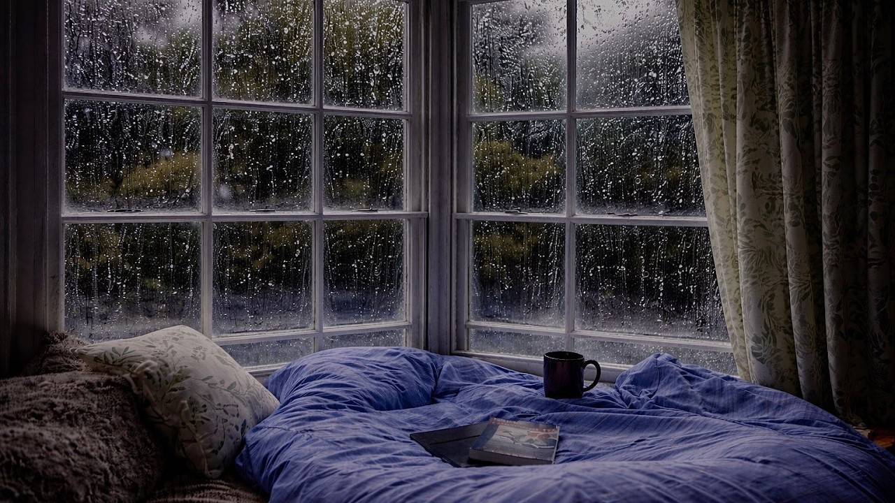 3 Hours Heavy Rain & Thunder Sounds for Sleep & Relaxation