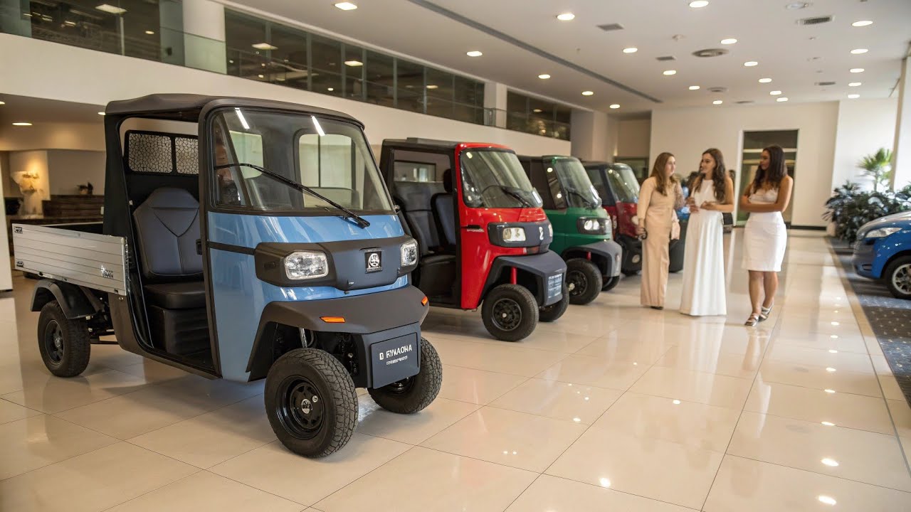 Новый Piaggio APE 4x4 2025 года | Компактный внедорожник наконец-то представлен!!!