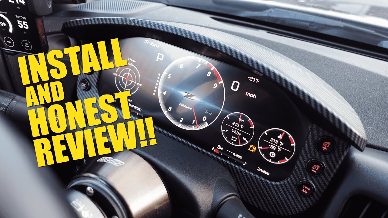 Install and HONEST Review of the Nifty City Digital Dash on my 370z!
