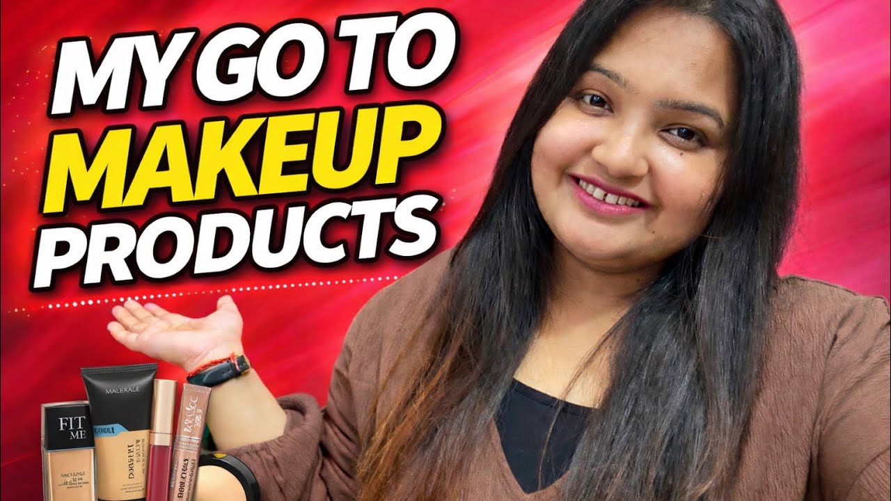 My go to makeup products ❤️💄 #makeupartist #makeupproducts #youtube #makeuplover 