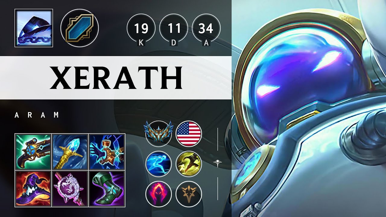 Xerath ARAM - NA Challenger Patch 25.15