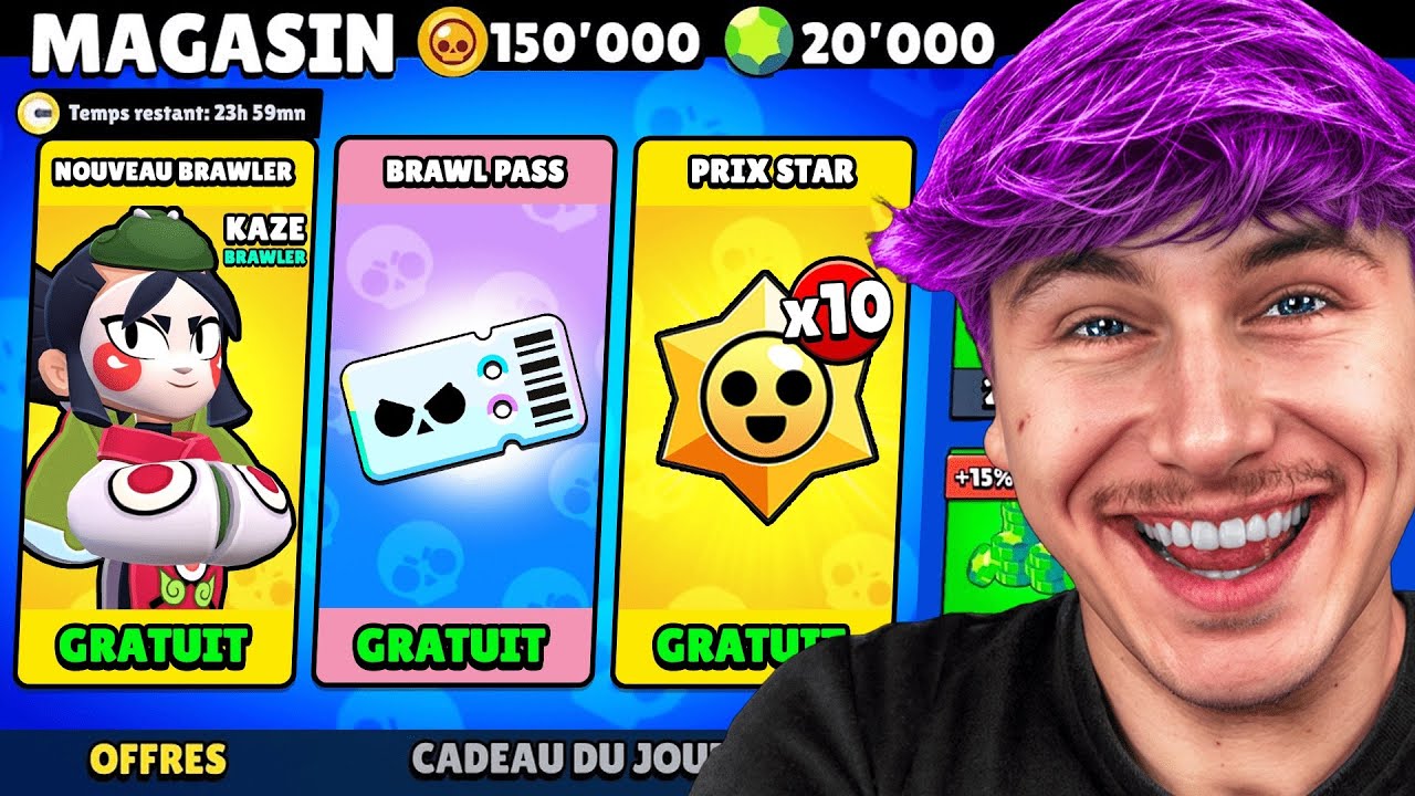 OBTIENT GRATUITEMENT LE BRAWLER ULTRA L&Eacute;GENDAIRE !! (+ Brawl Pass)
