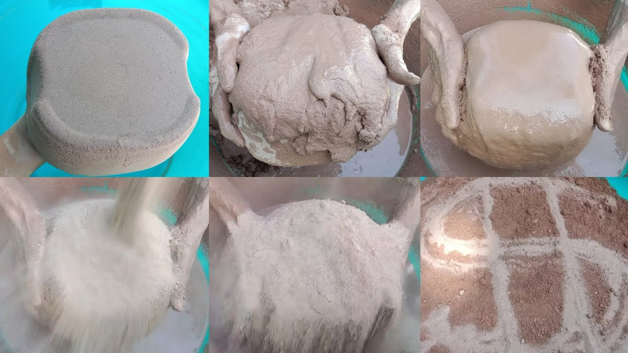 ASMR- Super dusty soft dry,💦,dipping crumbling🌪️🤤 | oddlysatisfying