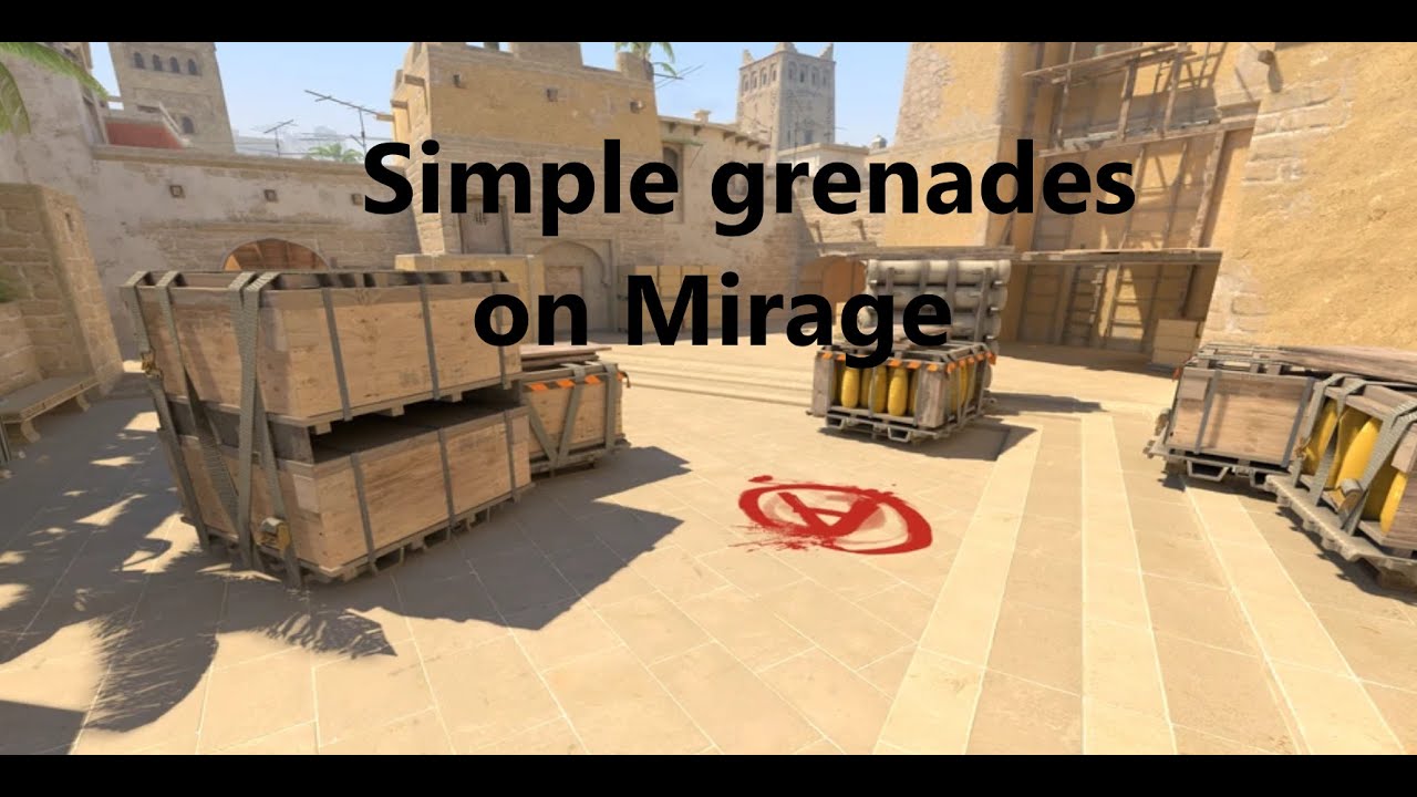 Simple grenades on Mirage