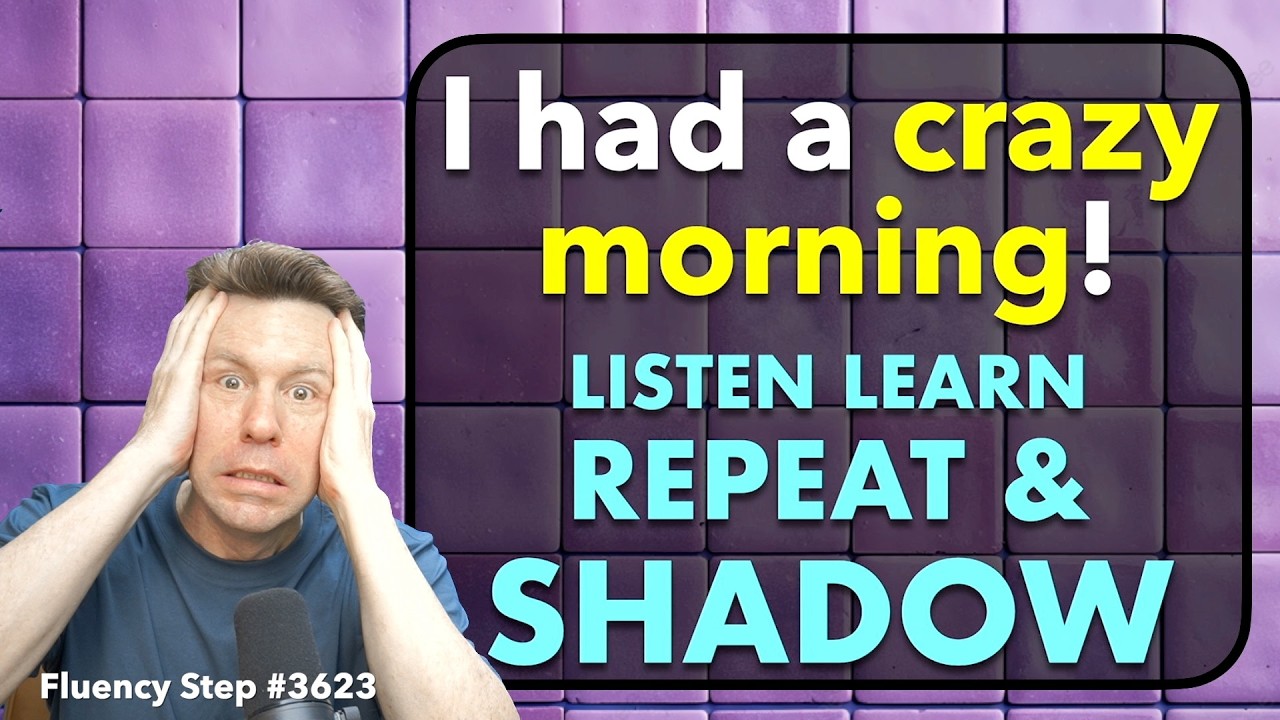 English SHADOWING Practice: Listen, Learn, Repeat & Shadow: Repeat After Me