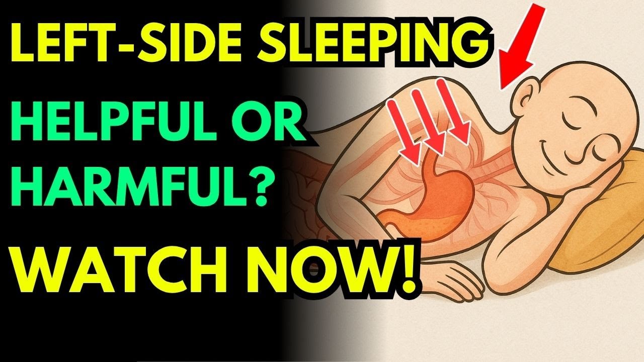 Left-Side Sleeping: Change Your Sleeping Position Tonight To Save Your Health
