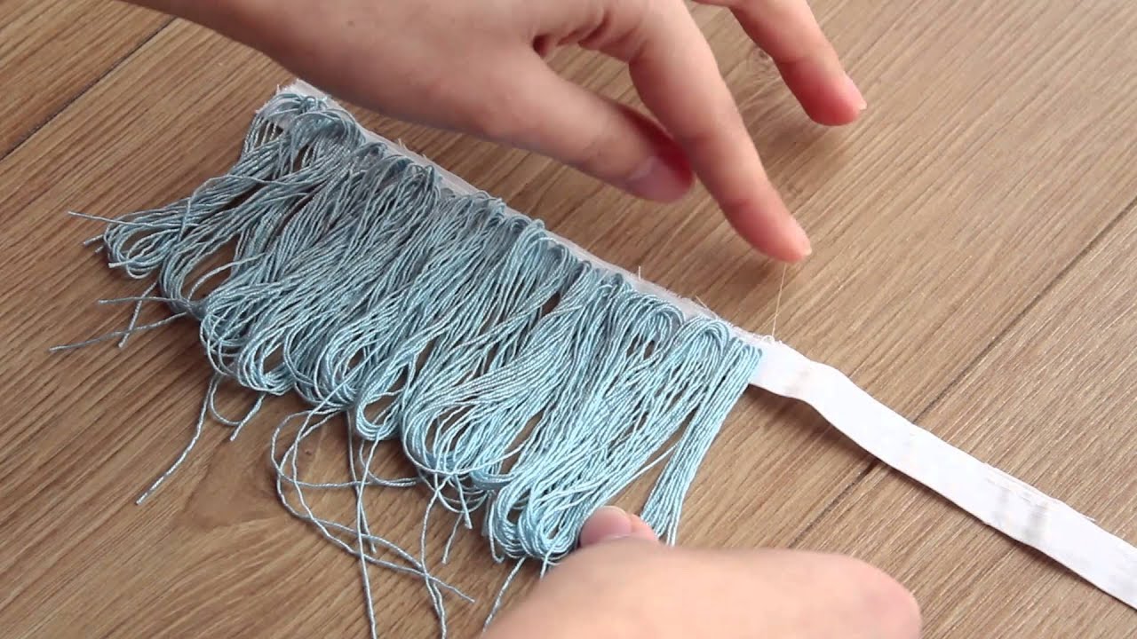 DIY Fringe Trim // Sweater update