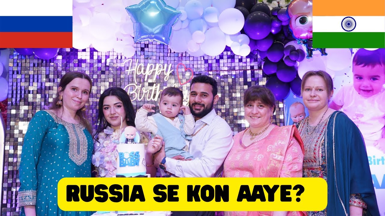 Russia se birthday party m kon aaya? 🫣 