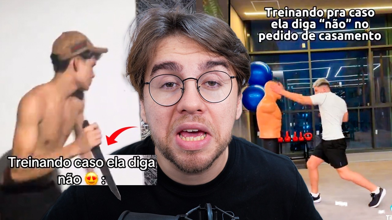 a HORRÍVEL trend treinando caso ela diga NÃO 😍