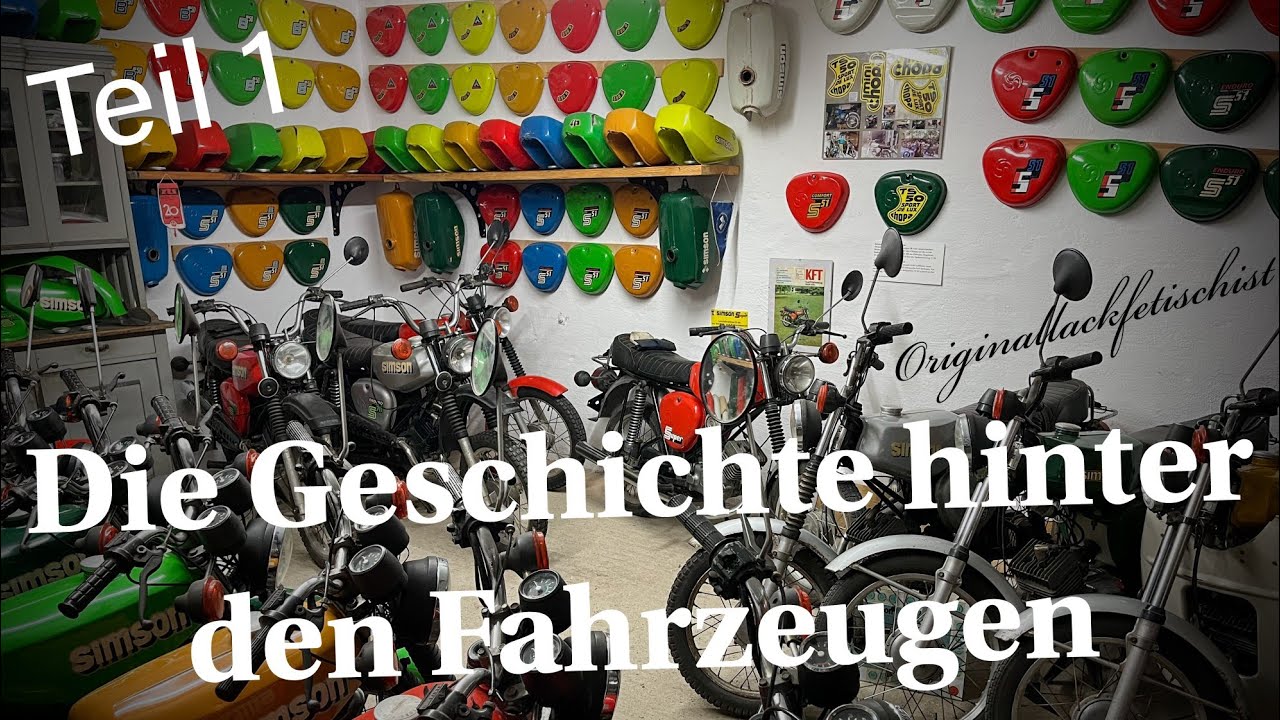 Originallackfetischist - Die Geschichte hinter meinen Simson Fahrzeugen Teil 1