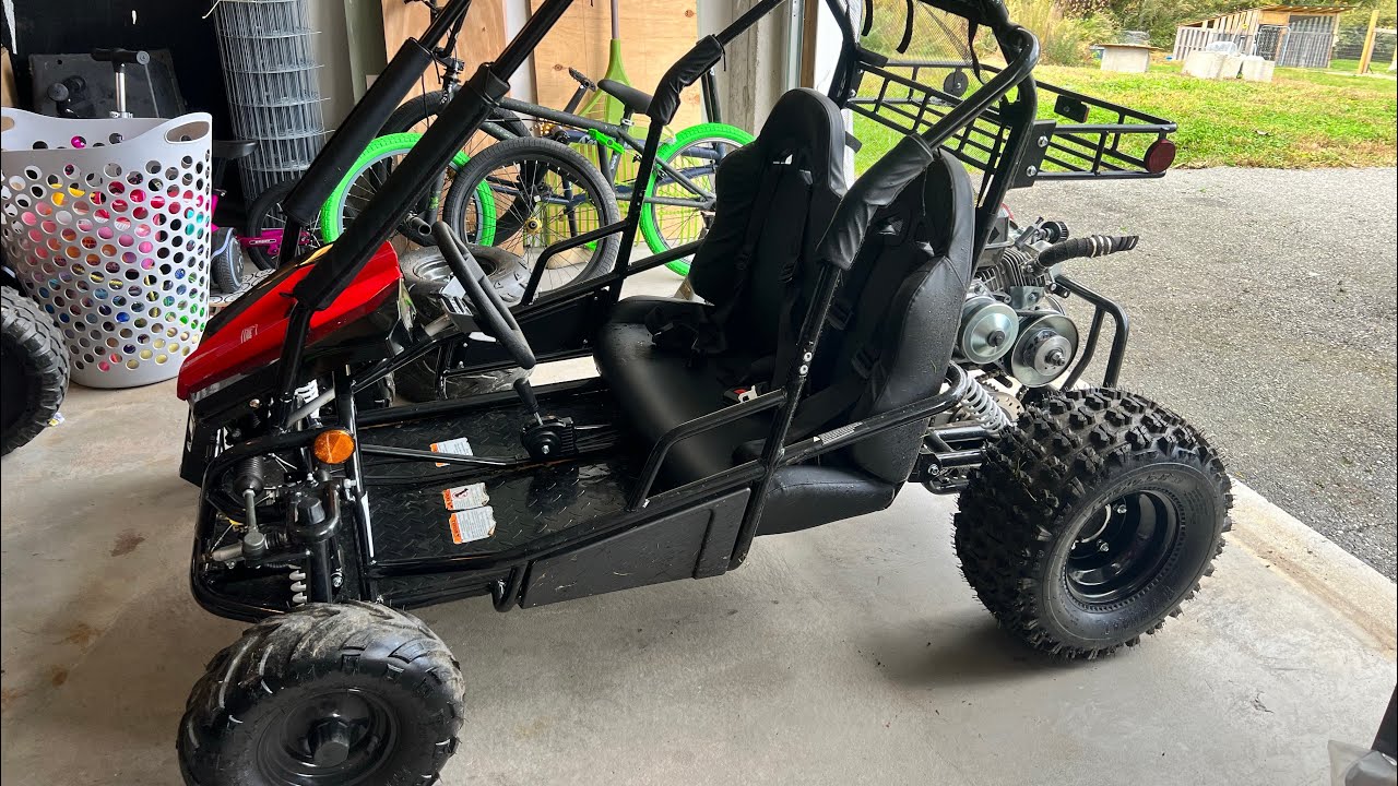 Coleman GK200 - REAR TIRE UPGRADE!!