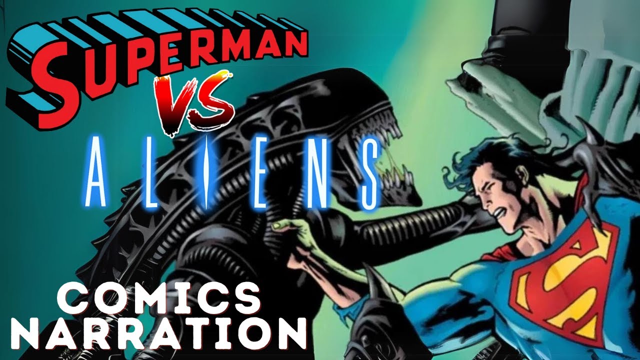 Superman vs. Aliens: The Crossover You Never Knew You Needed!
