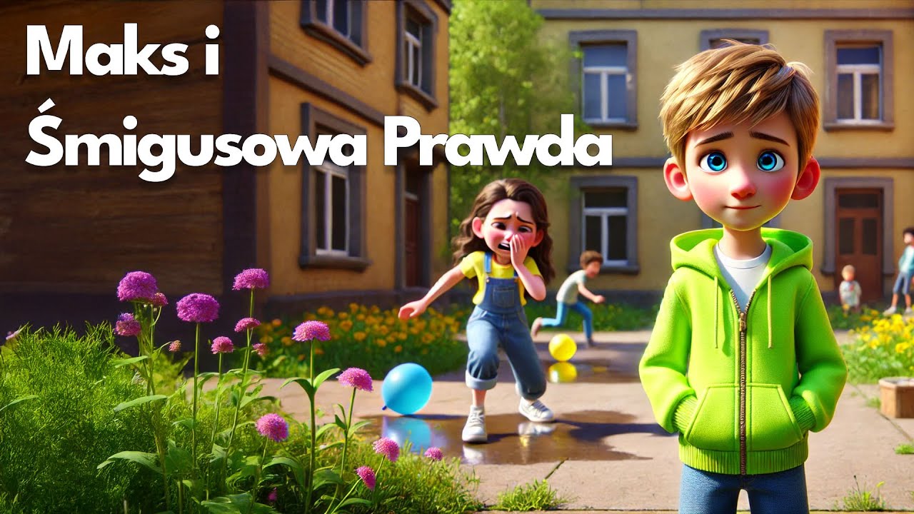 💦 Maks i Śmigusowa Prawda Bajka o granicach, szacunku i empatii - audiobook dla dzieci  🤝